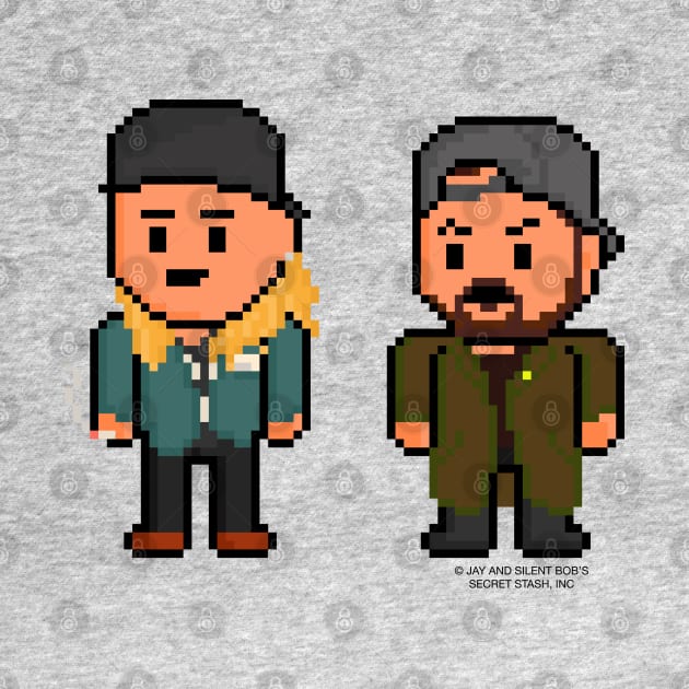 A Mistake and the Chase in 1997 Pixel Jay and Silent Bob by gkillerb